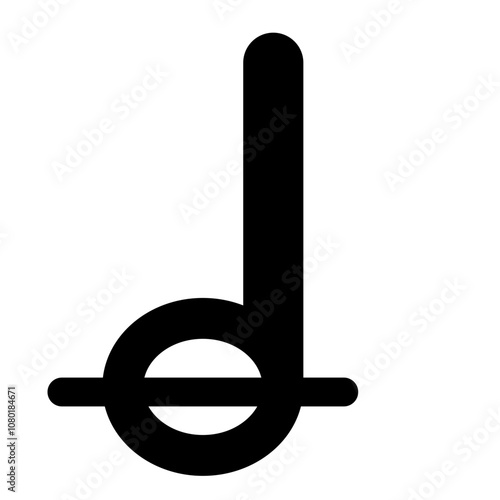 Musical symbol minima