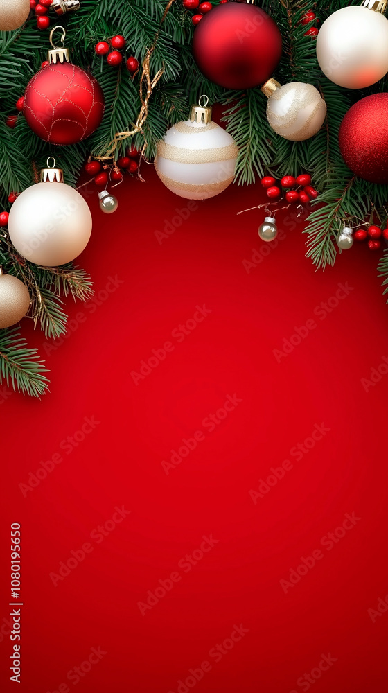 Christmas, new year luxury template with place for text. Social media post, banner, header, email, cover, flyer brochure, invitation, greeting card. Trendy elegant modern design. Generative Ai content Christmas, new year luxury template with place for text. Social media post, banner, header, email, cover, flyer brochure, invitation, greeting card. Trendy elegant modern design. Generative Ai content