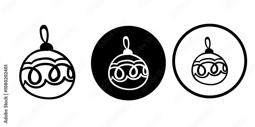 Christmas vectors icon set Christmas vectors icon set