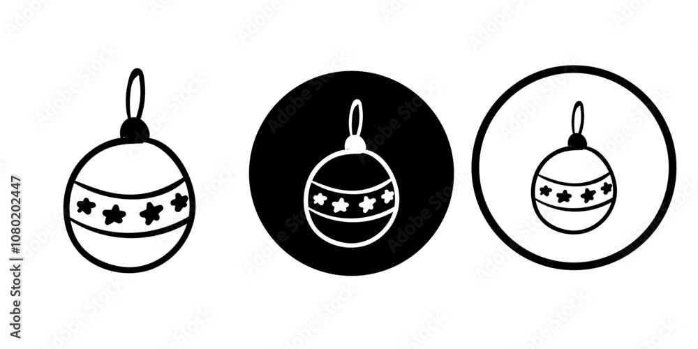 Christmas vectors icon set Christmas vectors icon set