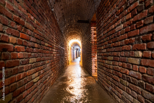 Basement in normandy, France.