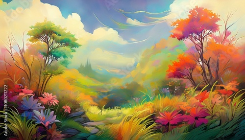 Nature’s Canvas: Wild Bush Scenery Backgrounds for Outdoor-Inspired Art"