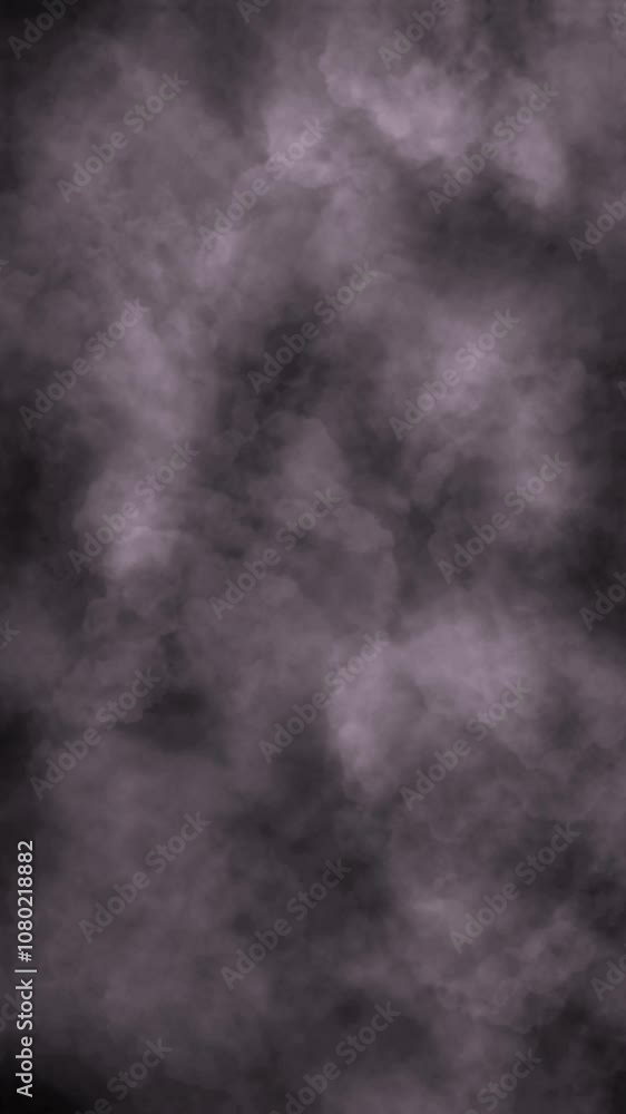 Dark cloud dominating the entire frame with shades of dark gray and light purple, creating a moody and atmospheric effect for video projects. Dark cloud dominating the entire frame with shades of dark gray and light purple, creating a moody and atmospheric effect for video projects.