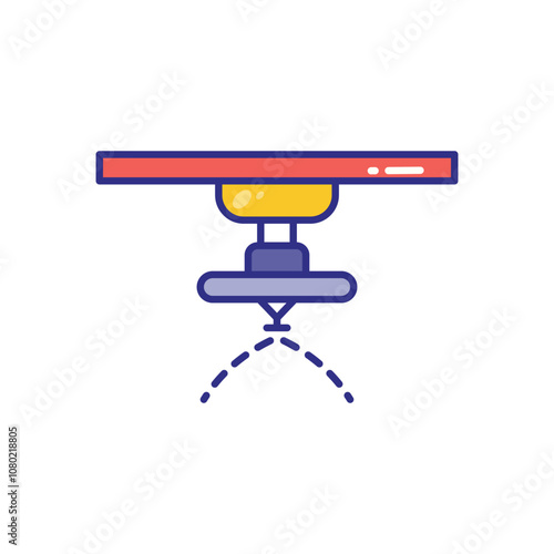 Sprinkler vector icon stock illustration