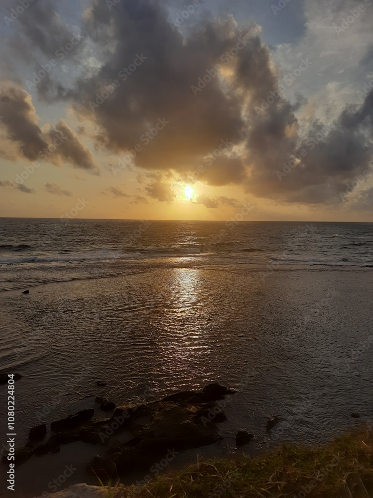 Obraz premium sunset on the beach
