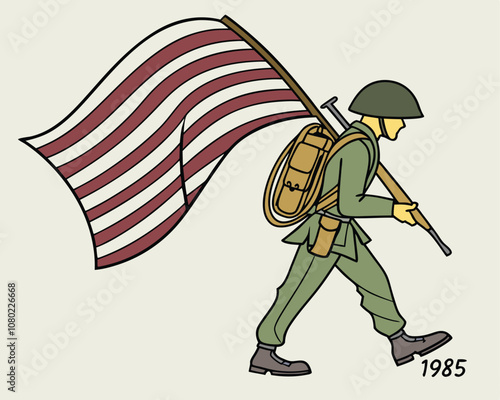 the-image-is-a-striking-and-emotive-piece-of-artwork solder Usa 