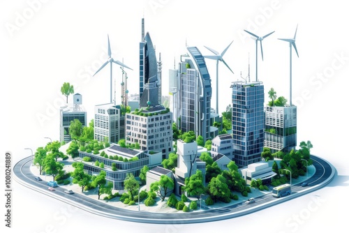 Smart City Infrastructure with Renewable Energy Sources