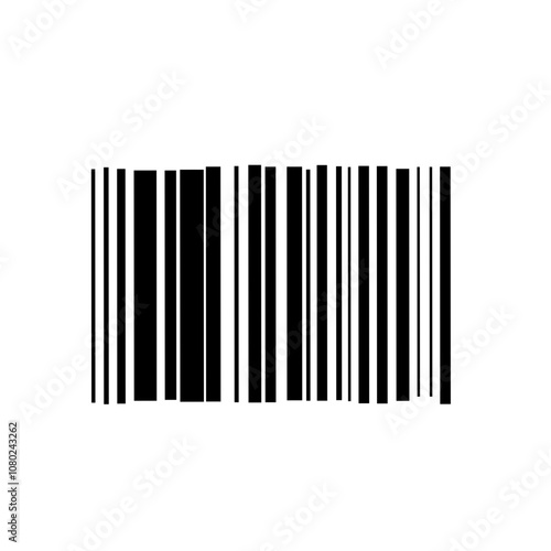 Barcode vector icon