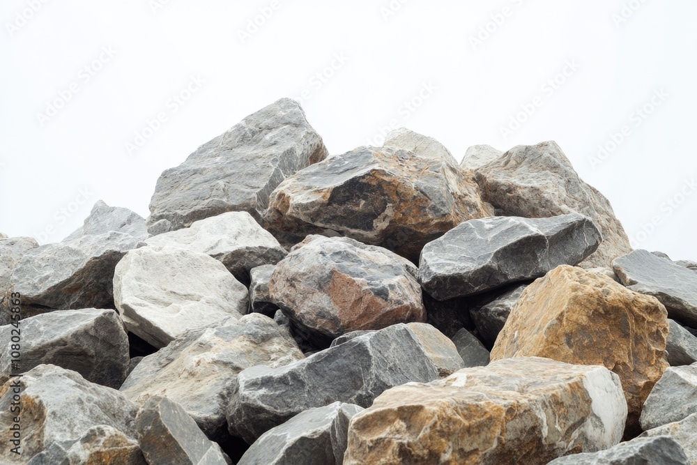 Pile of rocks stacked on top of each other, great for nature or landscape use Pile of rocks stacked on top of each other, great for nature or landscape use