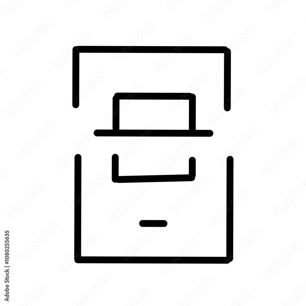 Mobile Scan vector icon Mobile Scan vector icon