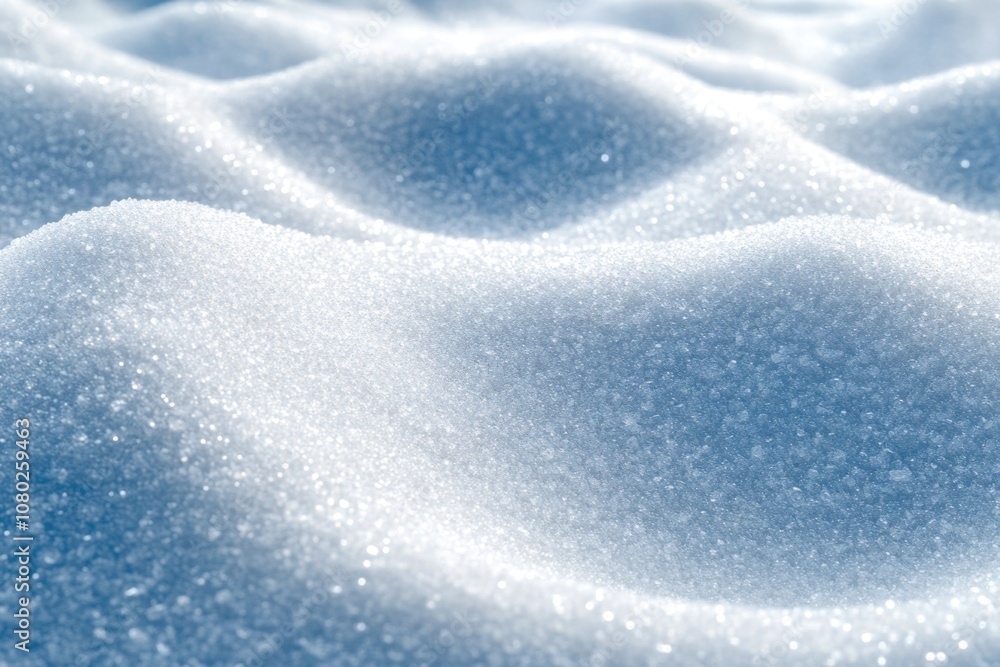 Close-up of snow-covered surface Close-up of snow-covered surface
