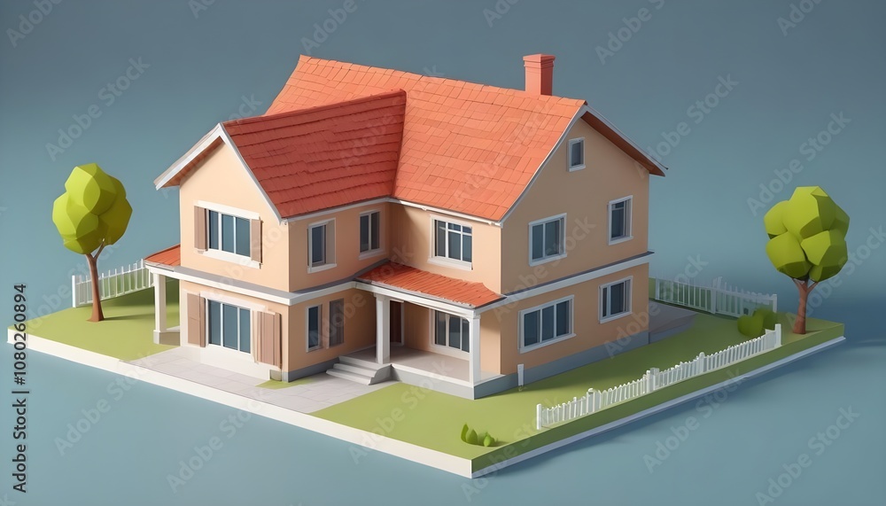 3d render of a house 3d render of a house