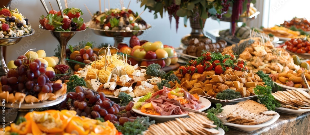 A Festive Spread of Appetizers for a Special Occasion A Festive Spread of Appetizers for a Special Occasion
