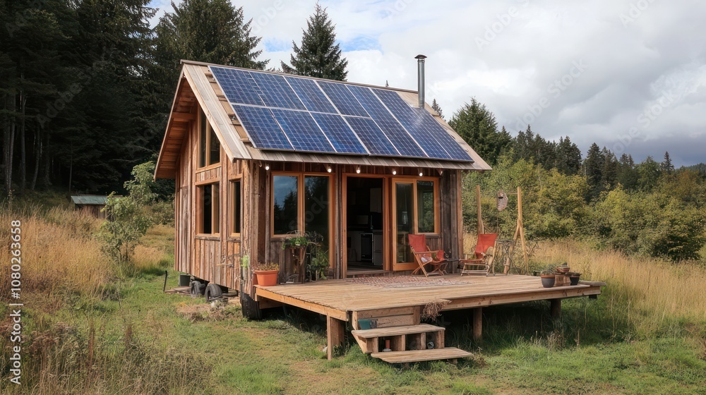 Efficient solar systems for tiny homes, enabling sustainable micro-living Efficient solar systems for tiny homes, enabling sustainable micro-living