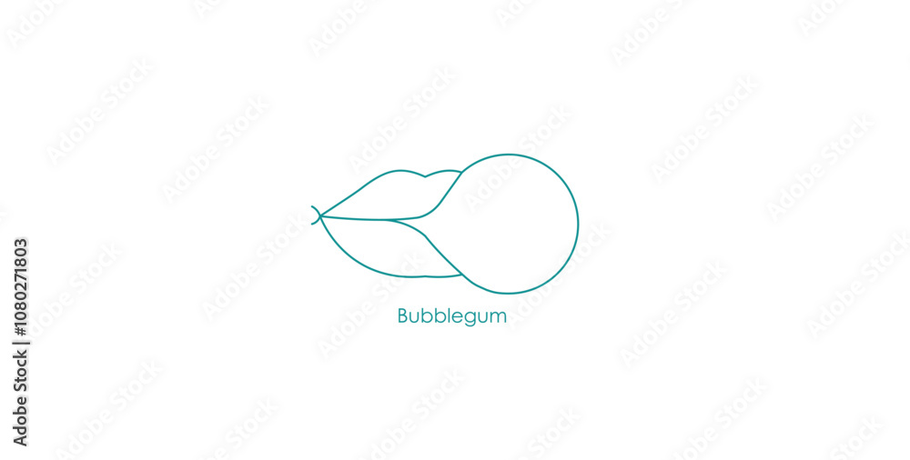 Bubble Gum Vape Icon Design Vector Illustration Bubble Gum Vape Icon Design Vector Illustration