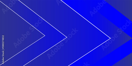 background design with diagonal Dark Blue line pattern. Vector horizontal template for digital lux business banner