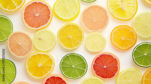 Refreshing Arrangement A Mix of Lemon, Lime, and Grapefruit Slices