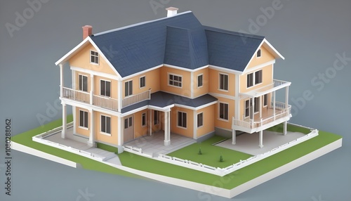 3d houses