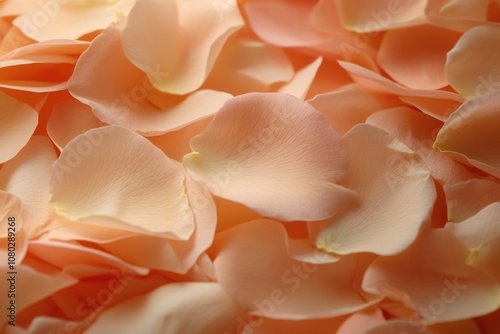 Close-up view of delicate pink flower petals