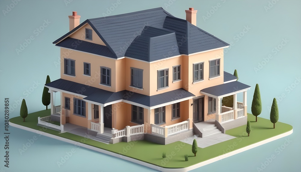 3d houses 3d houses