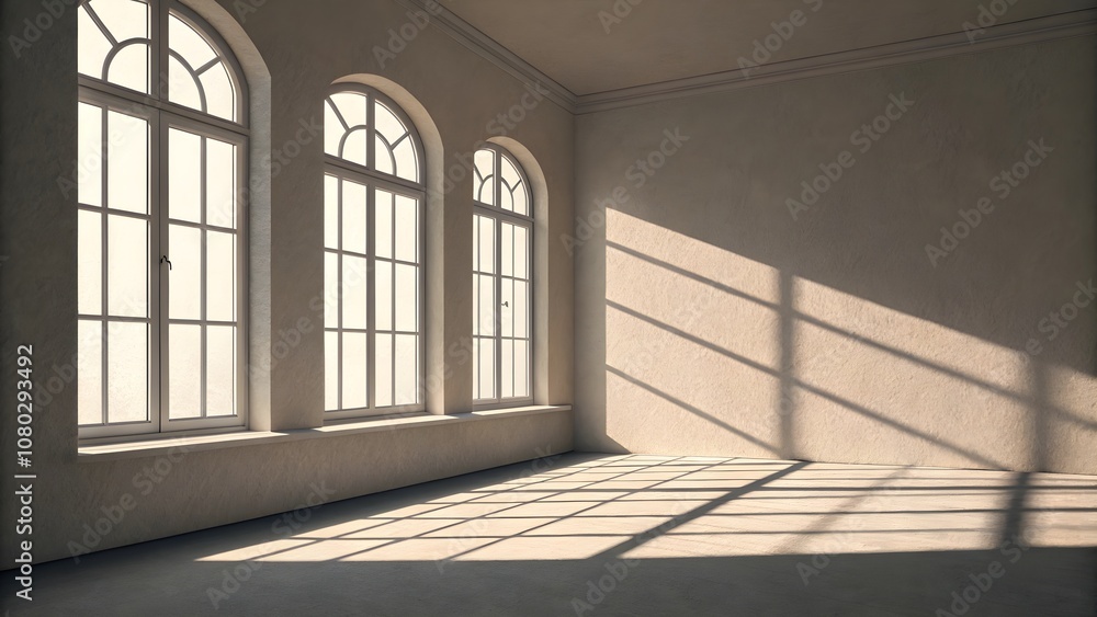Soft Window Light Shadows, Reflected Shadows on Plain Surface for Interior and Light Decor
Soft Window Light Shadows, Reflected Shadows on Plain Surface for Interior and Light Decor