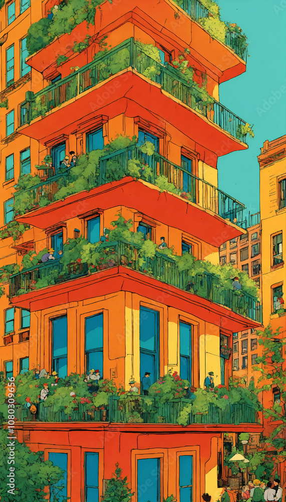 Fototapeta premium modern building