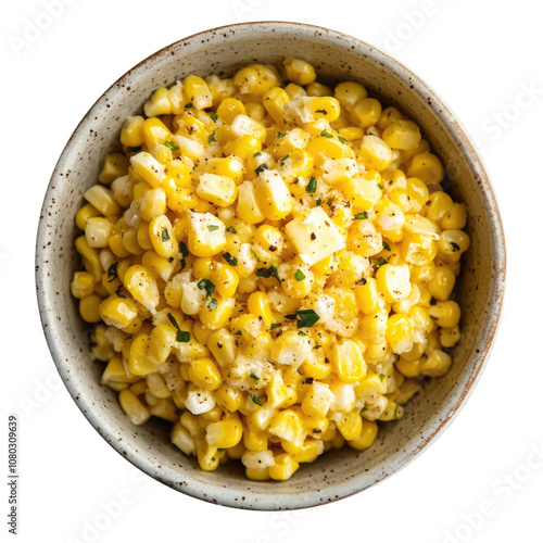 Delicious Bowl of Corn with...