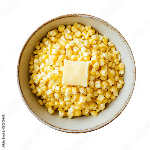 Delicious Bowl of Corn with...