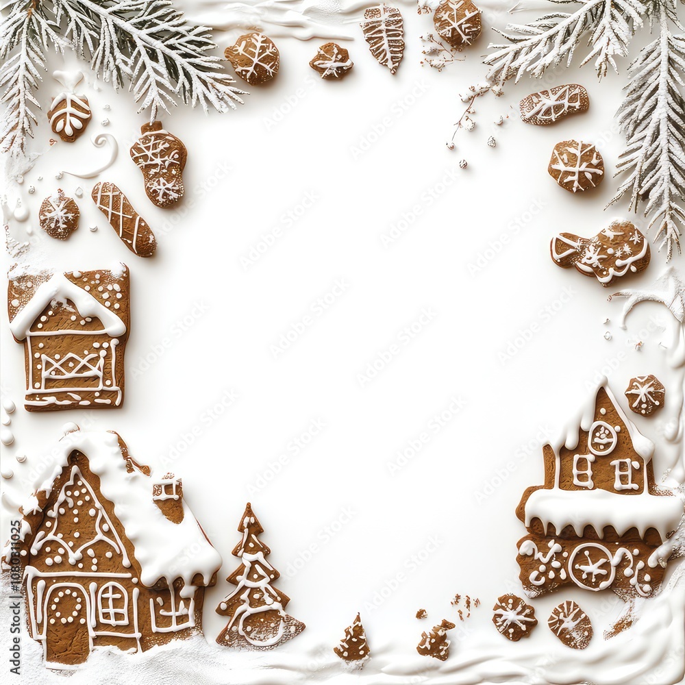 Christmas Greeting Card Design For Social Media, Generative AI Christmas Greeting Card Design For Social Media, Generative AI