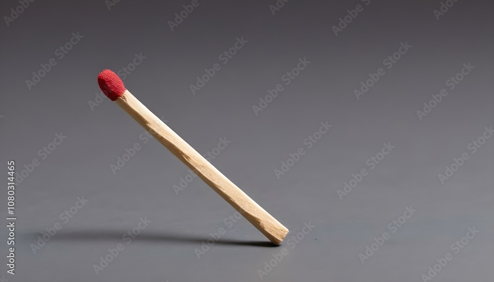 a single Matchstick create with ai a single Matchstick create with ai