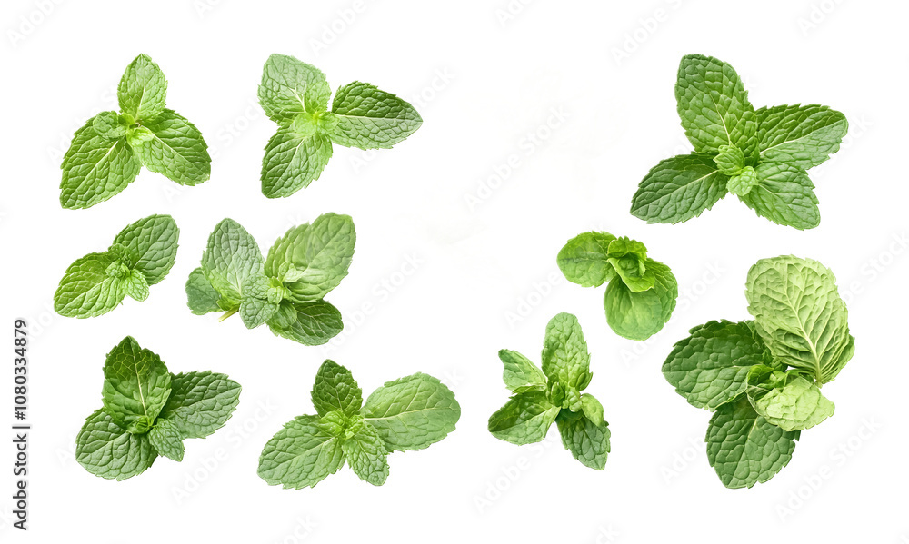 Mint chocolate cupcake on a white background. isolated background. Mint chocolate cupcake on a white background. isolated background.