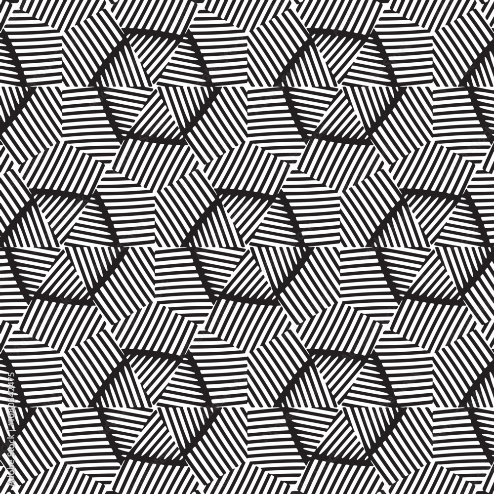 Line art optical art. Psychedelic background. Monochrome background. Optical illusion style. Black dark background. Modern pattern. Abstract graphic texture. Graphic ornament Line art optical art. Psychedelic background. Monochrome background. Optical illusion style. Black dark background. Modern pattern. Abstract graphic texture. Graphic ornament