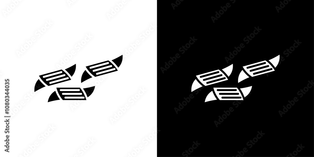 Riccioli pasta icon Outline sign symbol set Riccioli pasta icon Outline sign symbol set