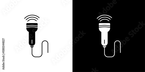 Ultrasound device icon Outline sign symbol set