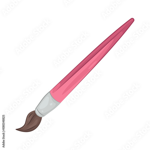 Illustration of paintbrush 