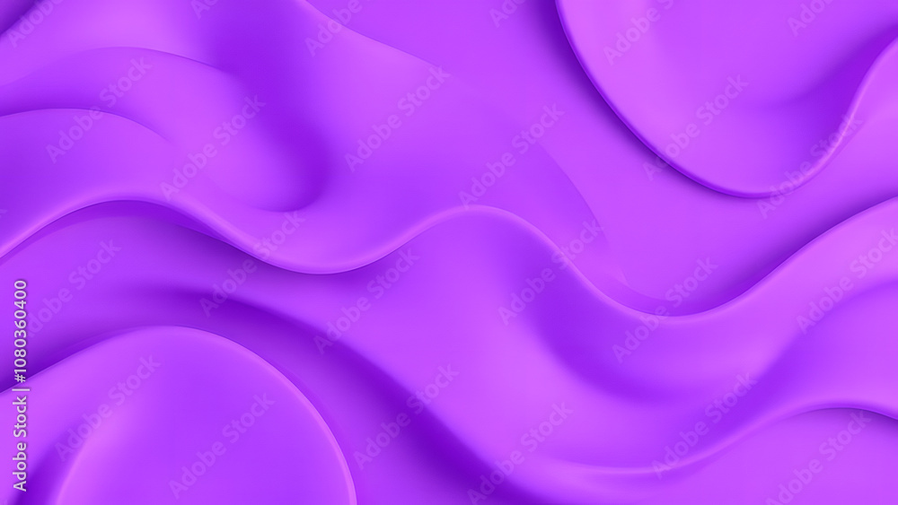 Obraz premium 3D Abstract purple gradient background generative ai, purple silk background