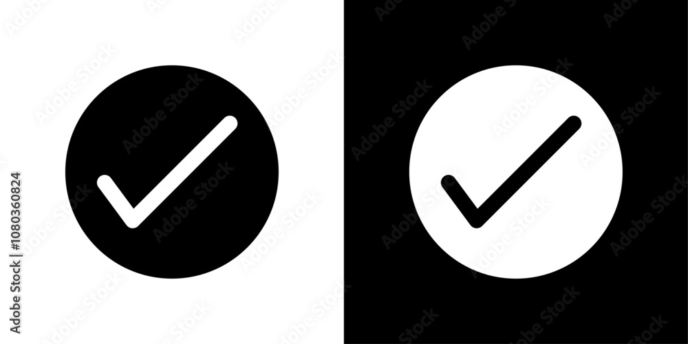 Check sign icon linear logo isolated Check sign icon linear logo isolated