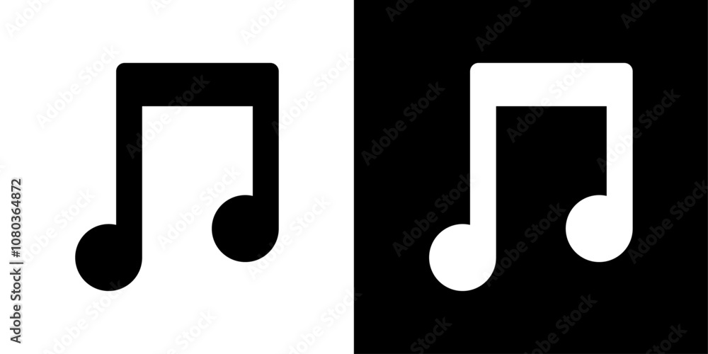 music note icon linear logo isolated music note icon linear logo isolated