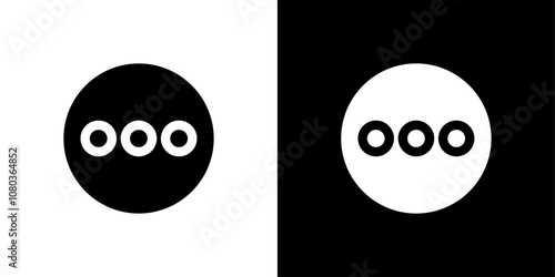 more button icon linear logo isolated