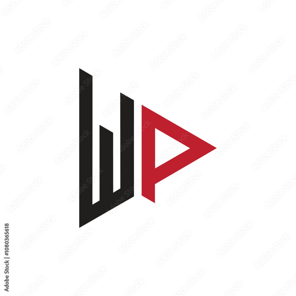 wp logo design vector template, initial wp letter logo design, pw logo design vector, initial pw letter logo design for any business. Modern letter WP PW logo design vector template for monogram wp logo design vector template, initial wp letter logo design, pw logo design vector, initial pw letter logo design for any business. Modern letter WP PW logo design vector template for monogram