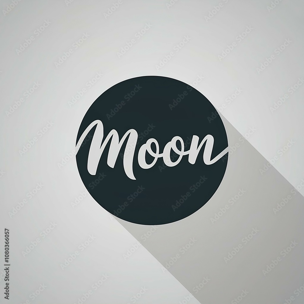 A vector illustration of a moon silhouette with a white background. A vector illustration of a moon silhouette with a white background.