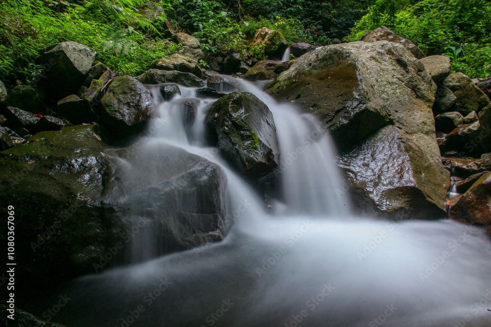 Fototapeta premium waterfall in the forest