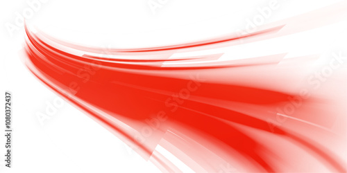 Png neon rays vector abstract background red. Futuristic technological style. Png Abstract background with speed lines. Vector illustration. Futuristic. The light lines of the road are red