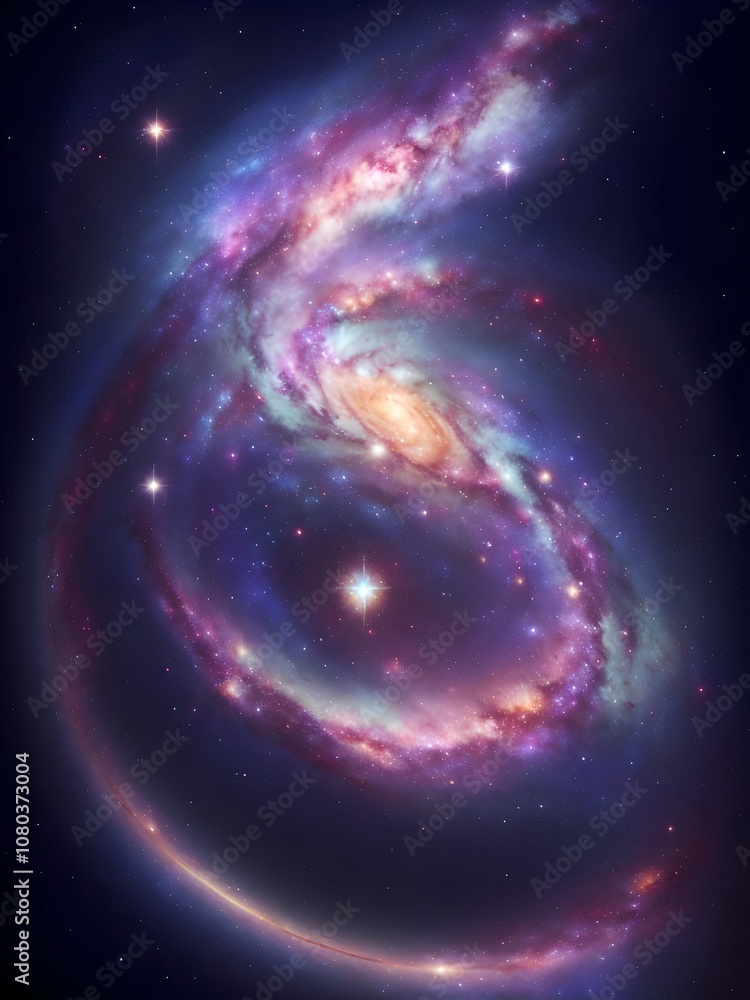 Galaxy Space Planet Illustration Art Galaxy Space Planet Illustration Art