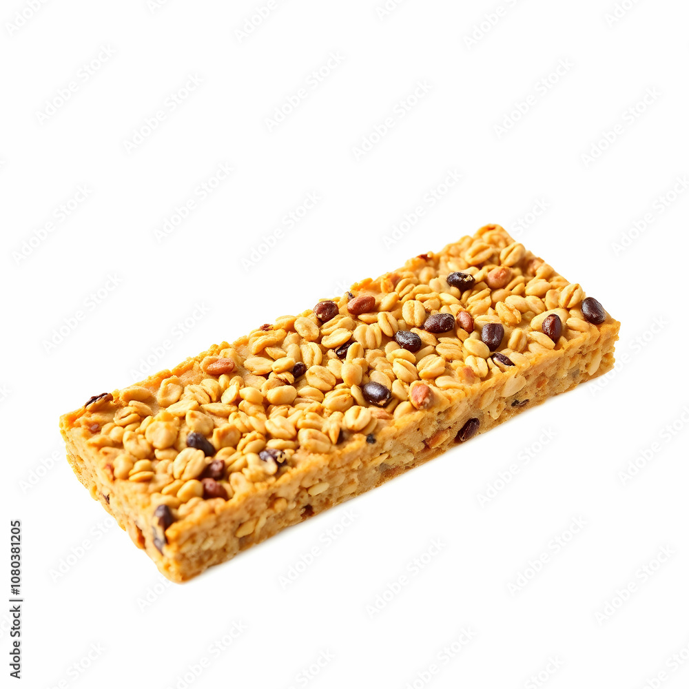 Granola bar isolated on white background Granola bar isolated. High-quality photo Granola bar isolated on white background Granola bar isolated. High-quality photo