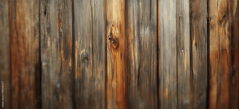 Warm Reclaimed Wood Wall Close-Up with Natural Light Warm Reclaimed Wood Wall Close-Up with Natural Light