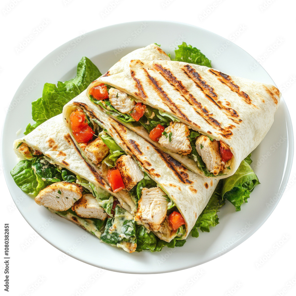 Grilled Chicken Wrap with Fresh Lettuce, Tomatoes, and Tortilla – A Healthy and Flavorful Lunch or Dinner Idea PNG Icon on transparent background Grilled Chicken Wrap with Fresh Lettuce, Tomatoes, and Tortilla – A Healthy and Flavorful Lunch or Dinner Idea PNG Icon on transparent background