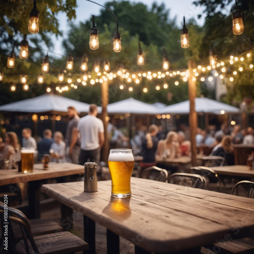 Bier - Sommer im Biergarten