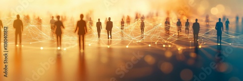 In the Digital Age, connecting has evolved significantly. This visualization illustrates how modern businesses interact, highlighting various aspects that reflect contemporary business dynamics