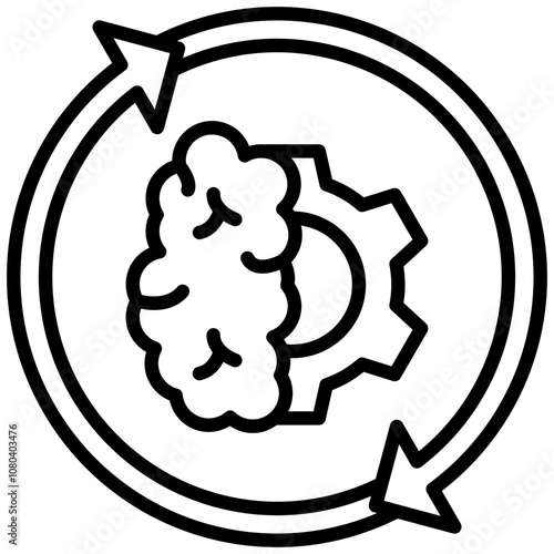 Brainstorm Process Icon